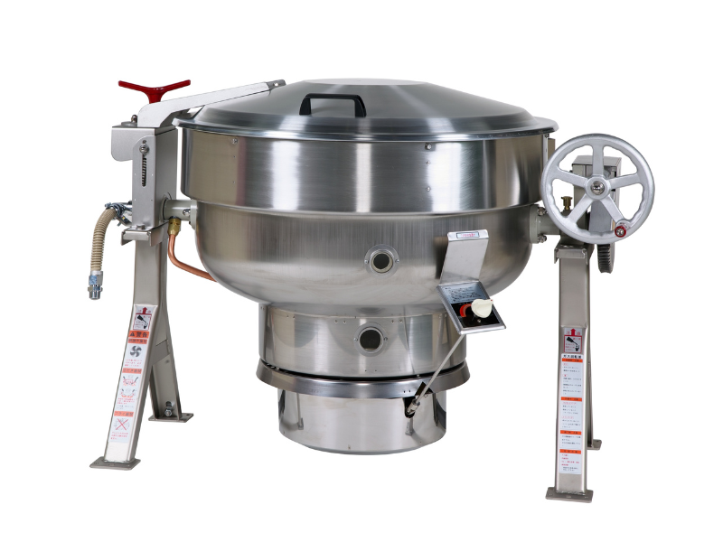 ガス回転釜（自動点火）