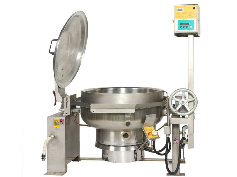 ガス回転釜（温調付）