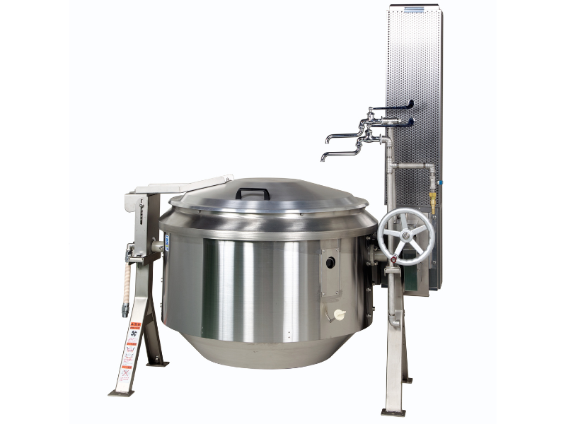 ガス回転釜（涼厨・低輻射）