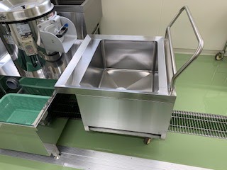 球根受け用L型運搬車